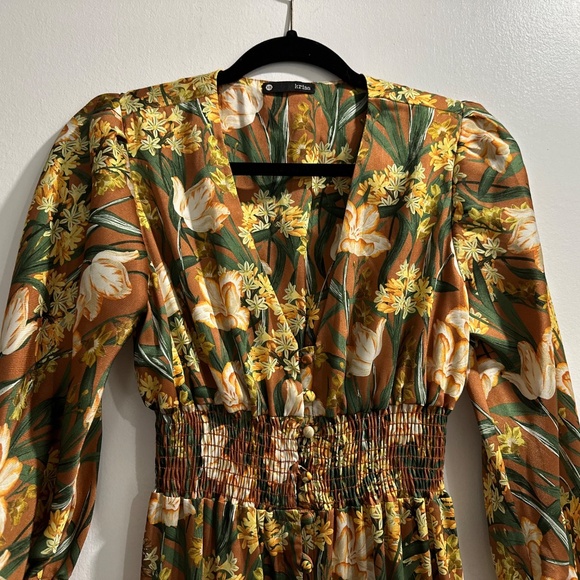 Krisa silk midi dress - Picture 4 of 6